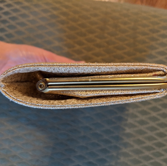 Vintage Champagne Evening Clutch - Picture 2 of 5